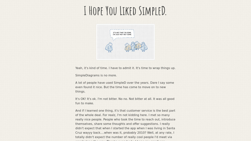 SimpleDiagrams Landing Page