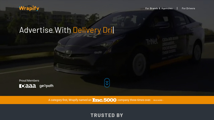 Wrapify Landing Page