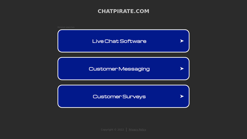ChatPirate Landing Page