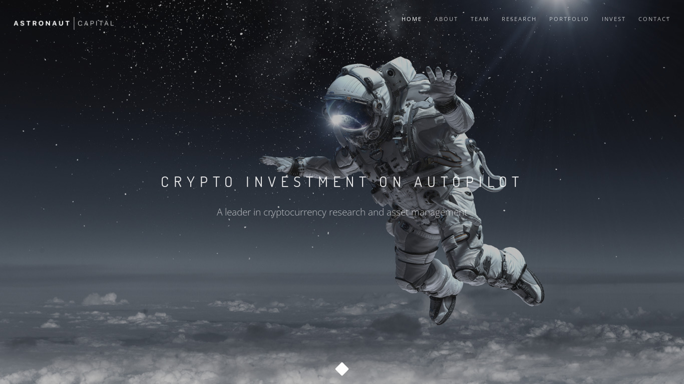 Astronaut Landing page