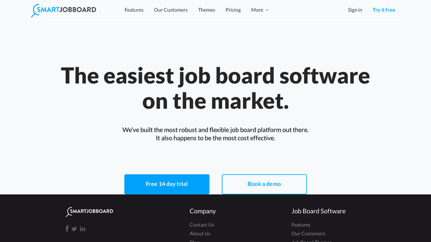 Smart Job Board Landing Page