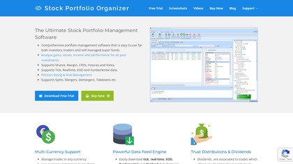 Stock Portfolio Organizer image