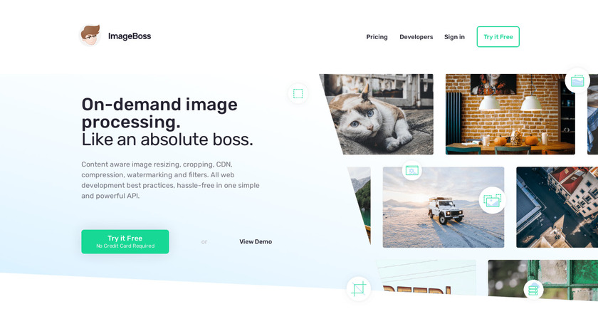 ImageBoss Landing Page