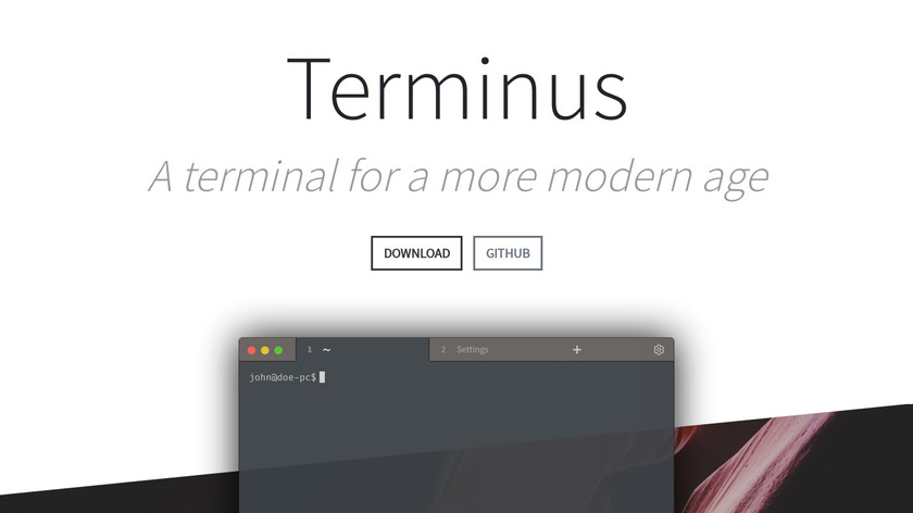 Terminus Landing Page