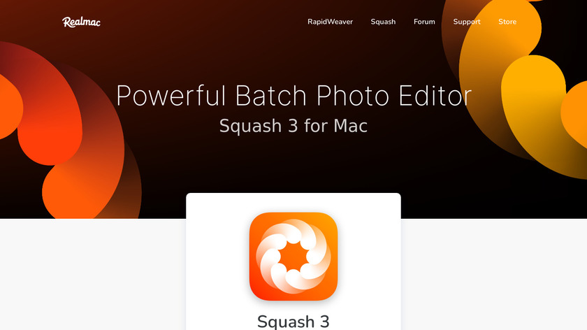 Squash 2 for Mac Landing Page