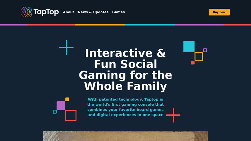 PlayTable Landing Page