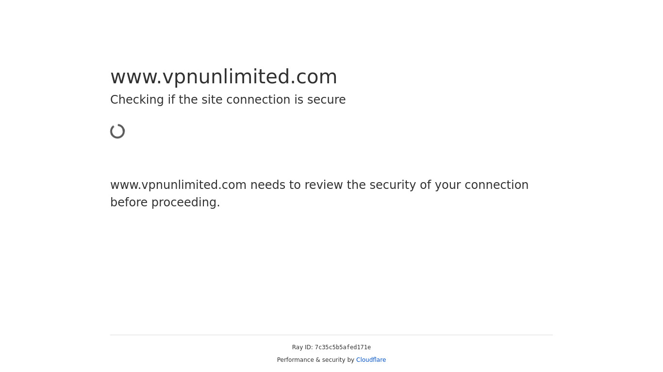 VPN Unlimited Landing page