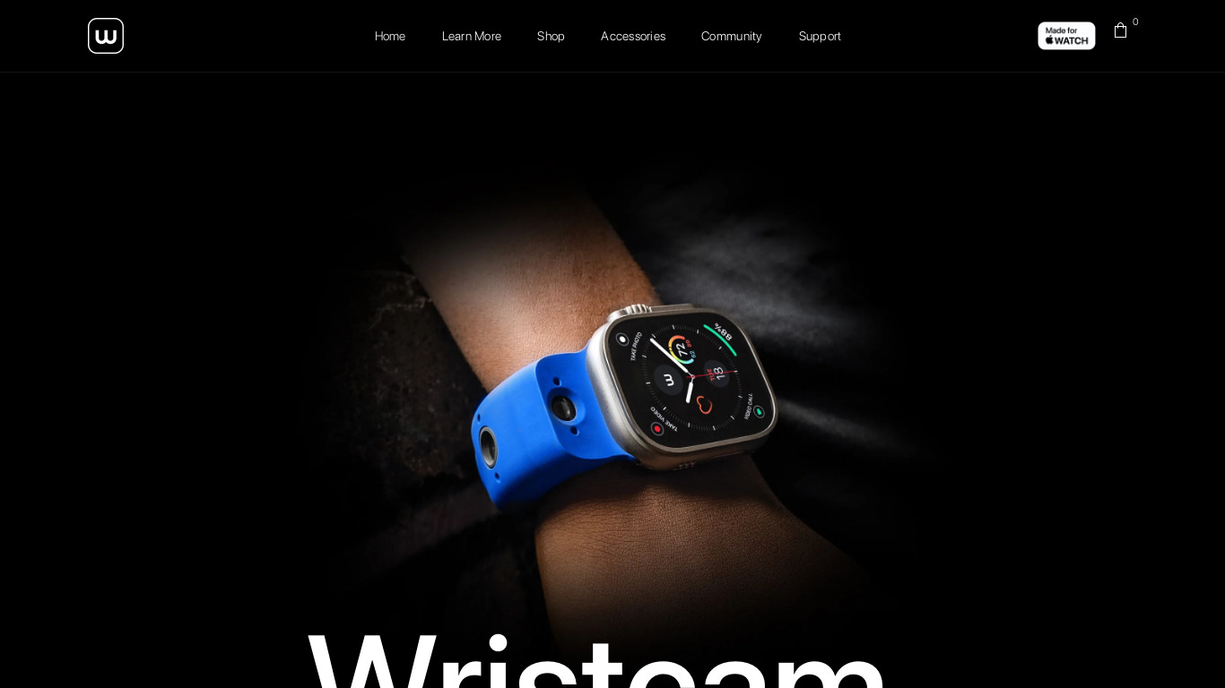 CMRA for Apple Watch Landing page
