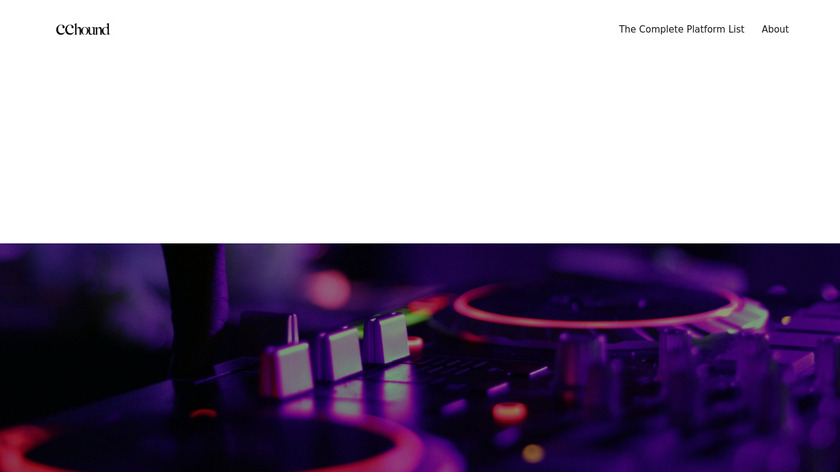 cchound.com Landing Page