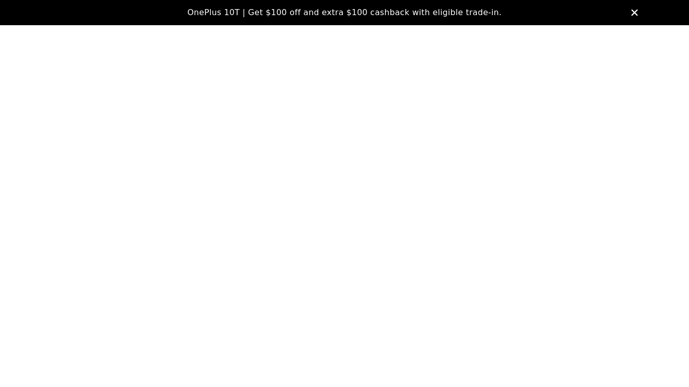 OnePlus 5 Landing page