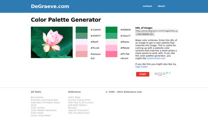 Color Palette Generator screenshot