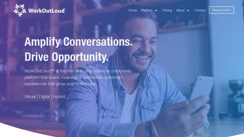 WorkOutLoud Landing Page