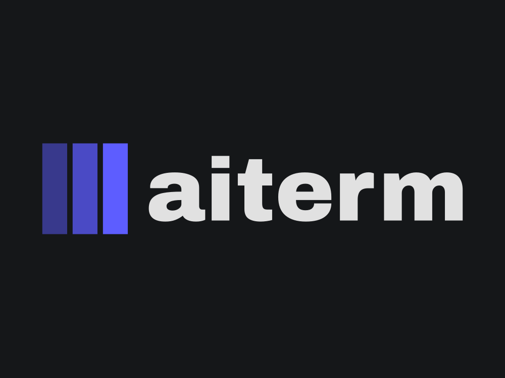 AiTerm Landing page