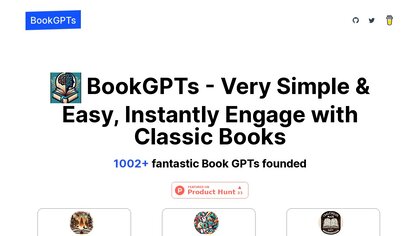 BookGPTs:Interactive Literary Adventures image