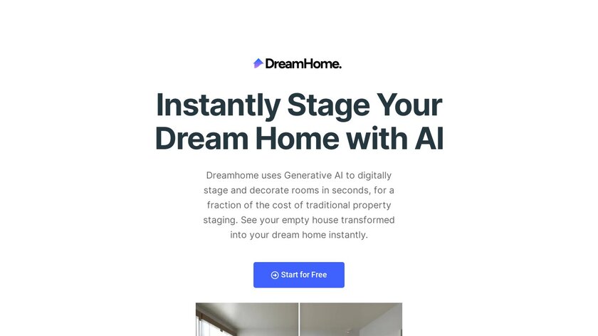 Dreamhome Landing Page