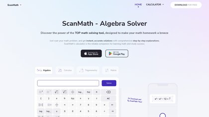 Scan Math - Algebra Solver image