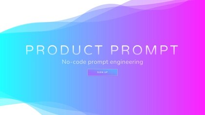 Product Prompt screenshot