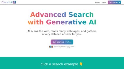 Peruser AI screenshot