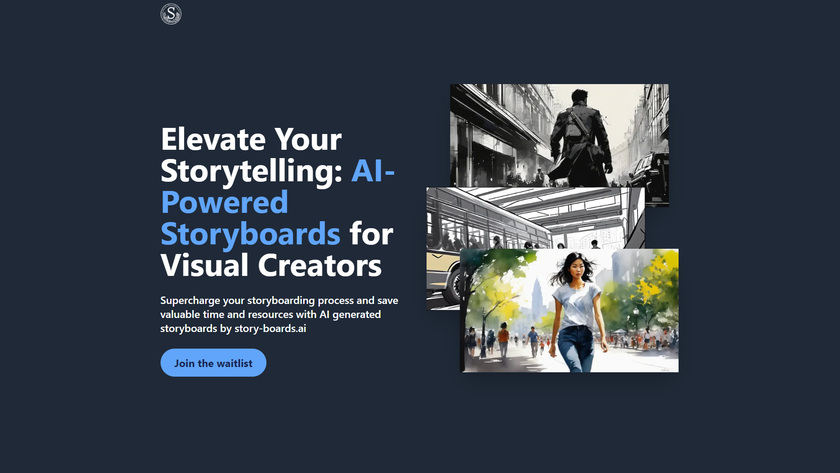 story-boards.ai Landing Page