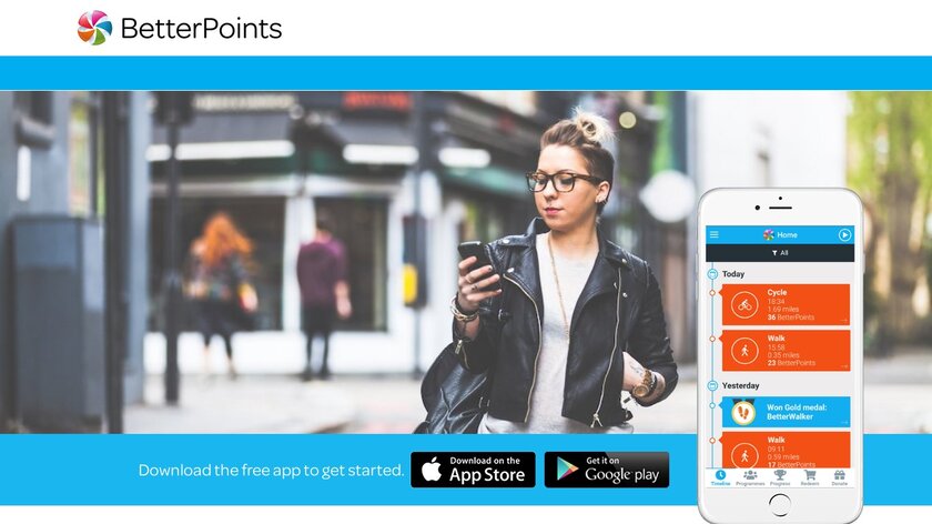 BetterPoints Landing Page