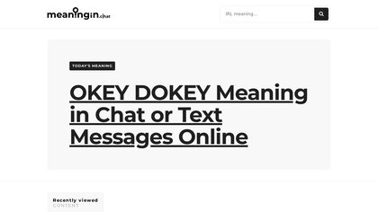 MeaningIn.Chat image