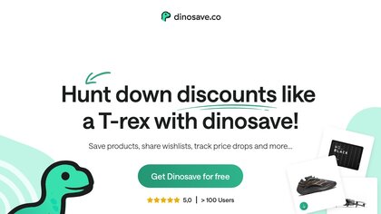 Dinosave – Chrome Extension image