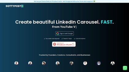 AI LinkedIn Carousel Maker image
