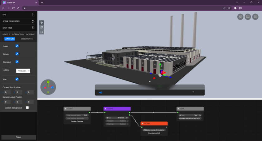 Fabrik Space Landing Page