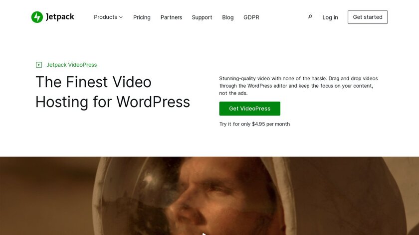 Jetpack VideoPress Landing Page