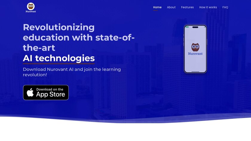 Nurovant AI Landing Page