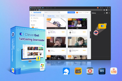 CleverGet Twitcasting Downloader screenshot