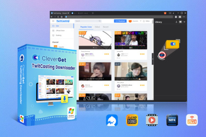 CleverGet Twitcasting Downloader image