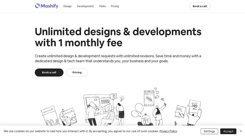 Mashify.io Landing Page