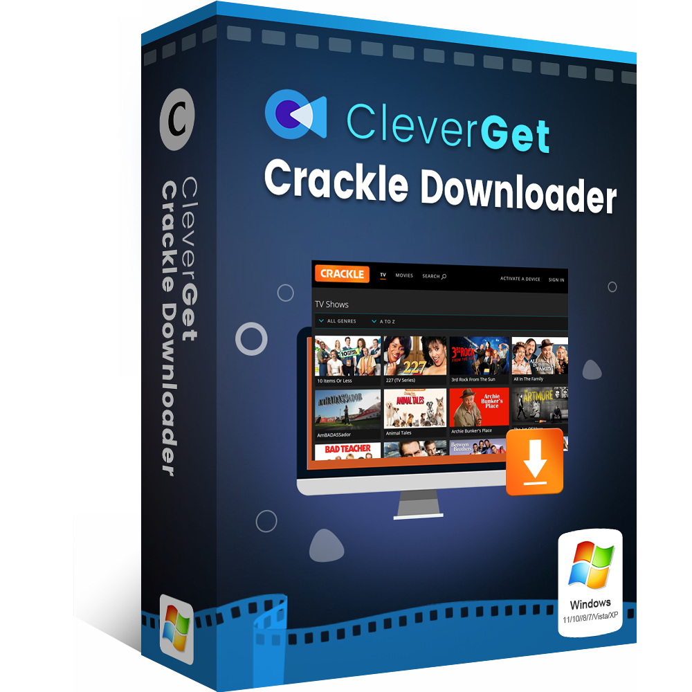 CleverGet Crackle Downloader Landing page