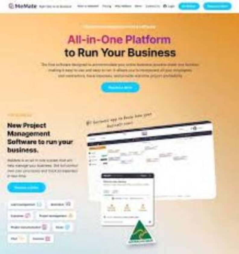 Memate Landing Page