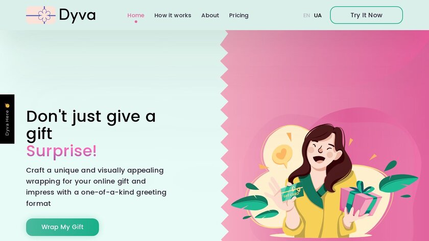Dyva Landing Page