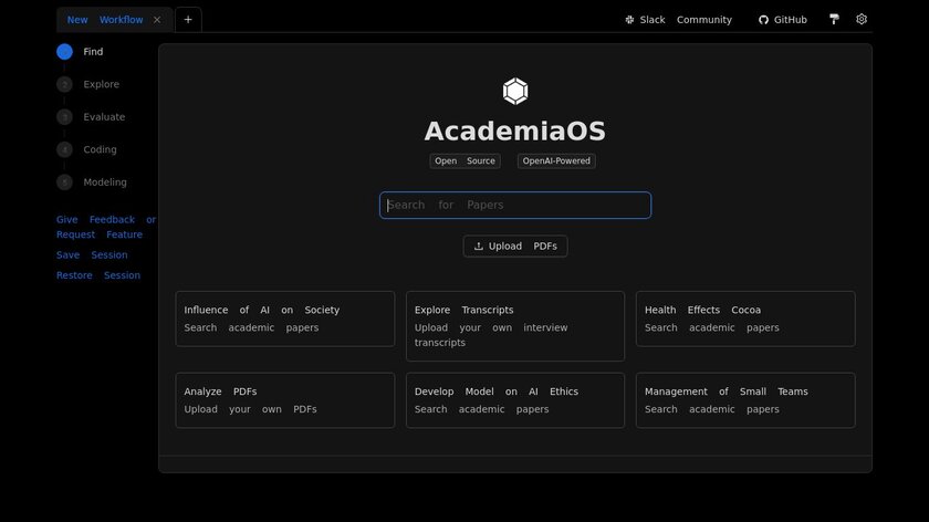 AcademiaOS Landing Page
