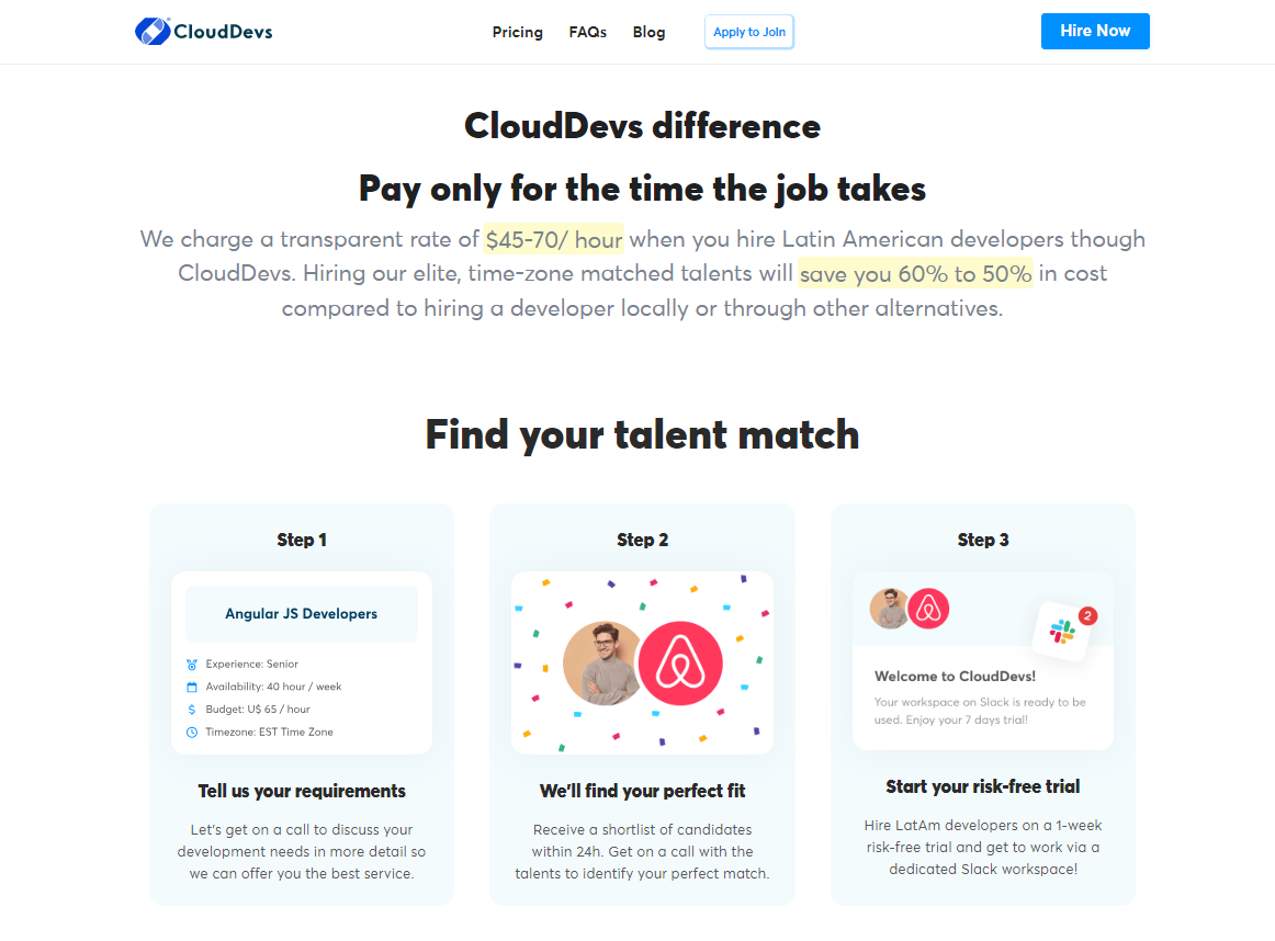 Cloud Devs CloudDevs how to hire