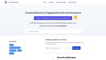 PayOnceApps.com image