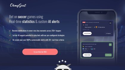 OhMyGoat - AI based Soccer picks image