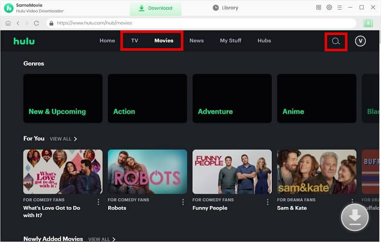 SameMovie Hulu Video Downloader 