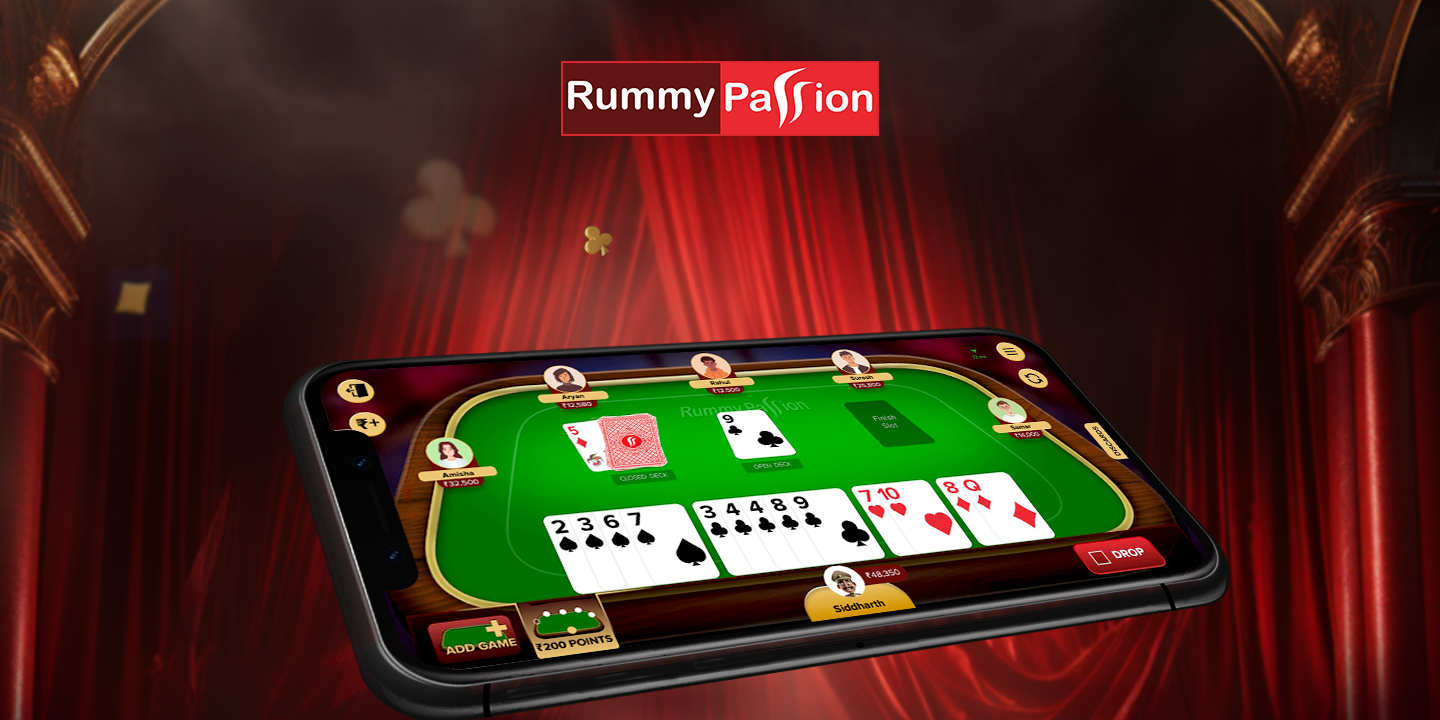 RummyPassion Play free or Cash Rummy Games