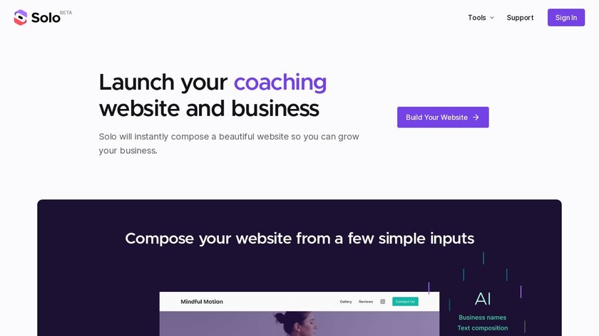 Soloist.ai Landing Page