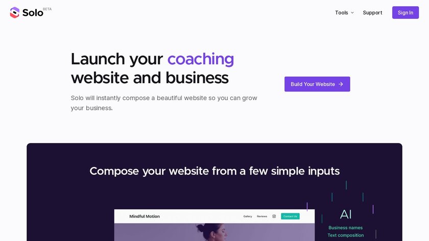 Soloist.ai Landing Page