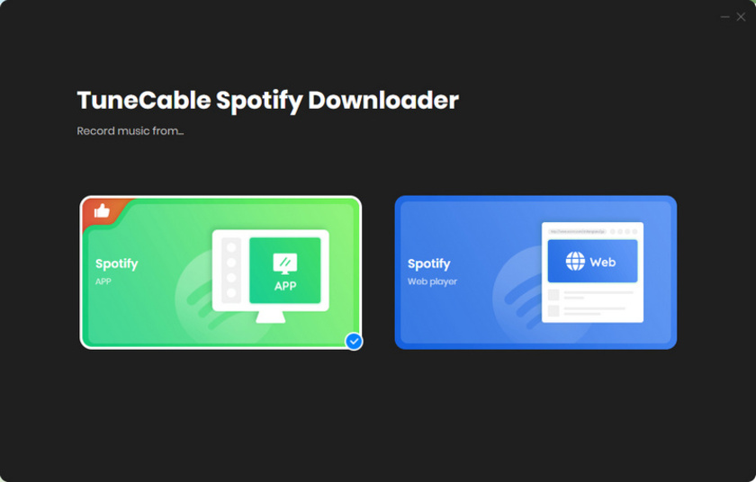 TuneCable Spotify Music Downloader Landing Page