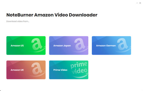 NoteBurner Amazon Video Downloader 