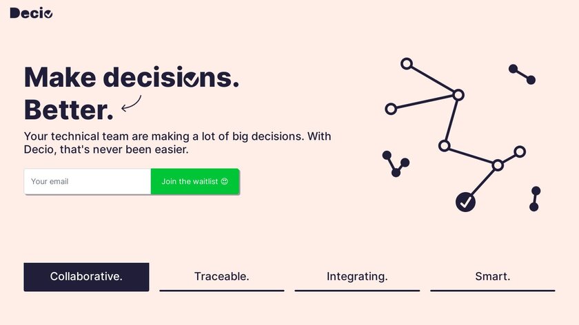 Decio Landing Page