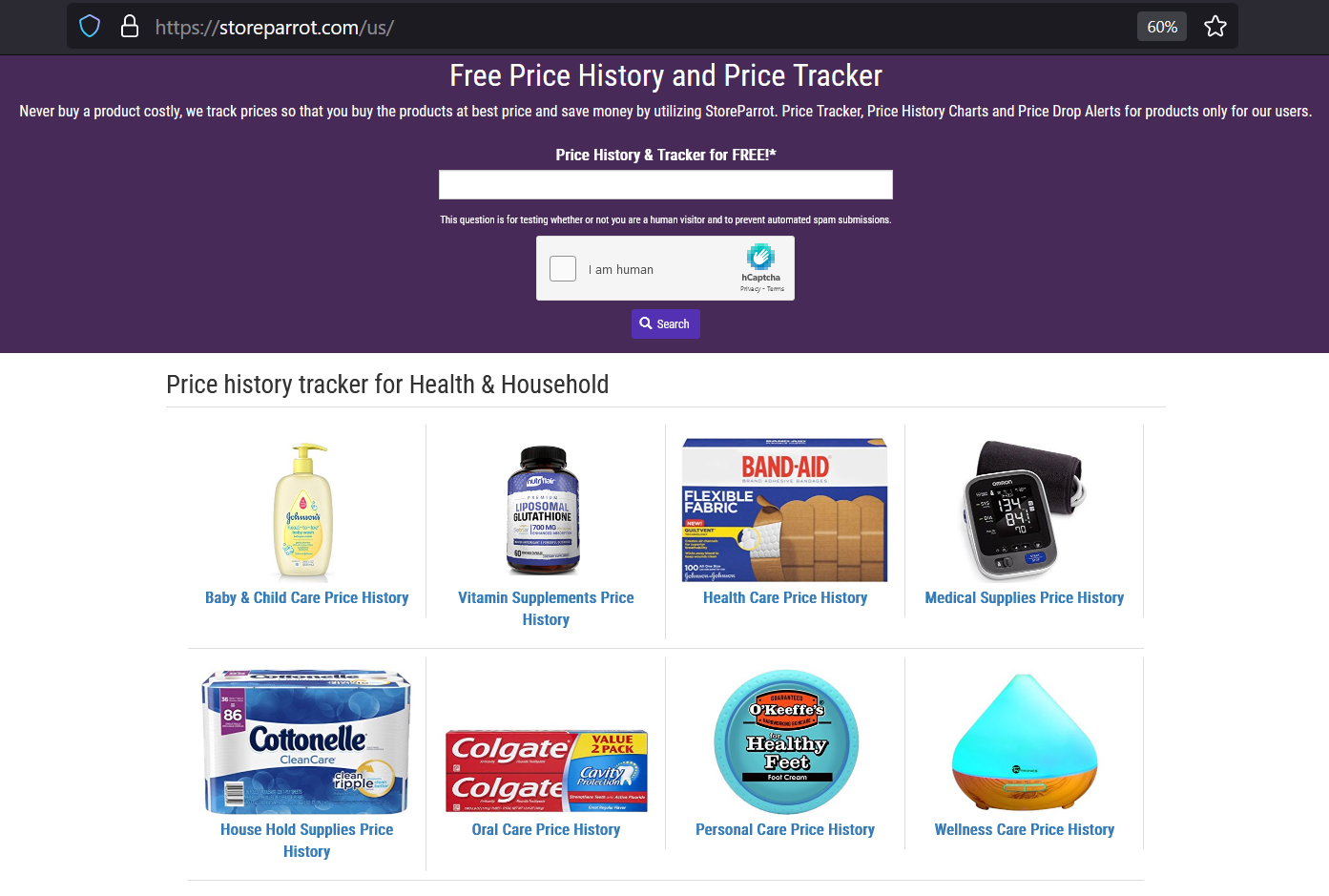 StoreParrot Free Price History and Price Tracker for Amazon USA