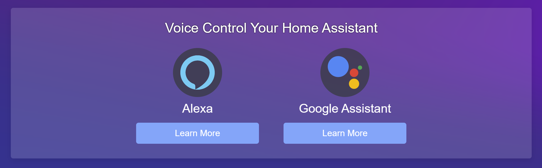 Homeway.io Homeway Home Assistant Alexa and Google Assistant Support