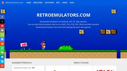 RetroEmulators.com screenshot
